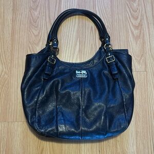 Navy Blue Coach purse